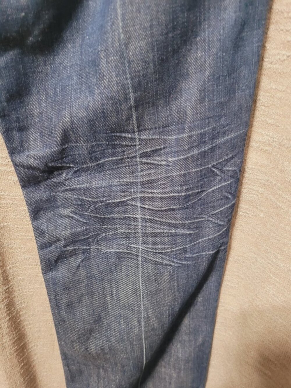 Old Navy Womens OG Loose Jeans 14 Long Blue Dark Wash Low Rise Retro Y2k - Picture 15 of 16
